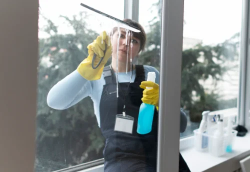 Nettoyage de vitres intérieures et extérieures à Bulles